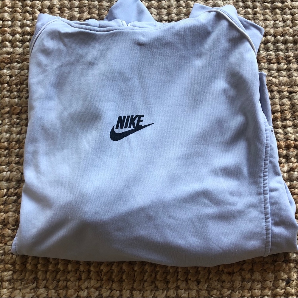 Nike gray pullover athletic hoodie